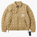 Palace Pertex Work Down Jacket Tan