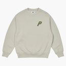 Palace Pigment P3 Crew Concrete Gray