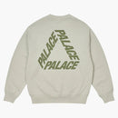 Palace Pigment P3 Crew Concrete Gray