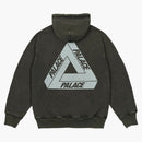 Palazzo Pigment Wash Tri-Ferg Hood Nero