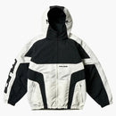 Bunda s kapucí s kapucí palác černá