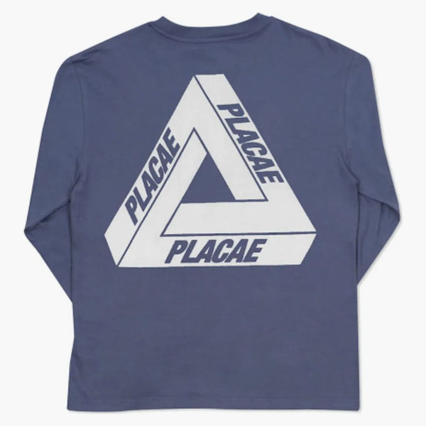 Palace Placae l/s t-shirt grå