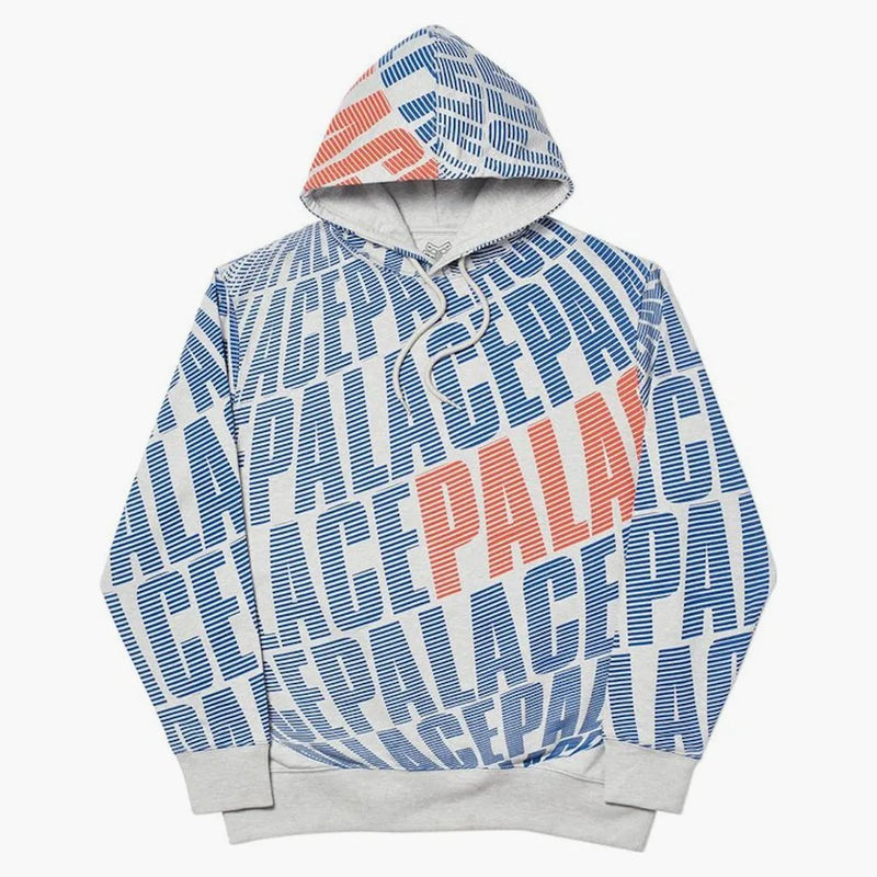 Palace Planet Palace Hood Grey Marl