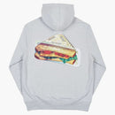 Palác pluh mans kapuce šedá Marl