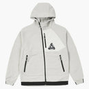 Palác polární fleece asymetrická bunda kámen