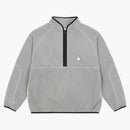 Palace Polartec 1/4 ZIP Jacket Gray
