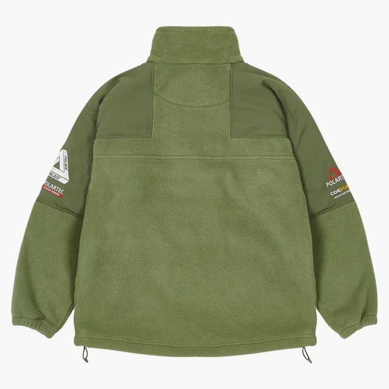 Palác Polartec Double Zip trychtýř olive
