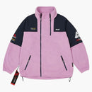 Palace Polartec Double Zip Funnel Purple