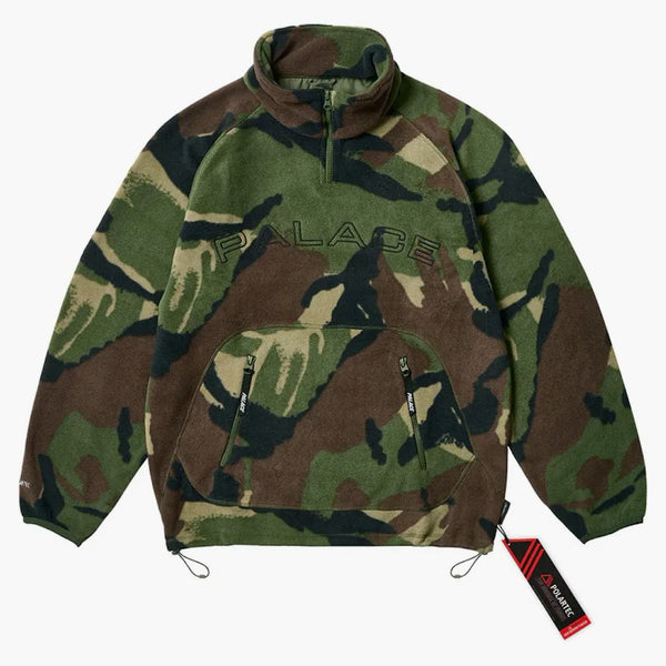 Palác Polartec Fleece Nálevka Woodland Camo