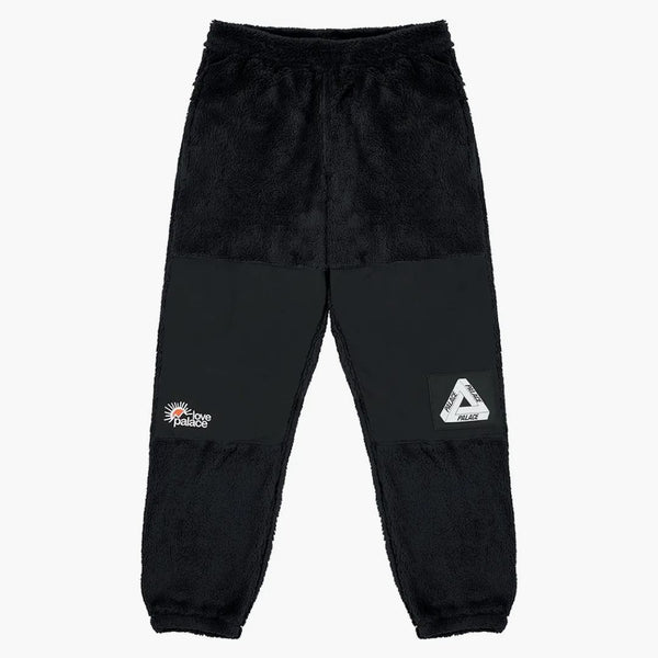 Palace Polartec High-loft Teddy Fleece Joggers Black