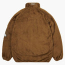 Palace Polartec High Loft Track Jacket Brown
