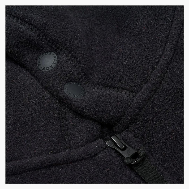 Palace Polartec Lazer Zip Hood Black