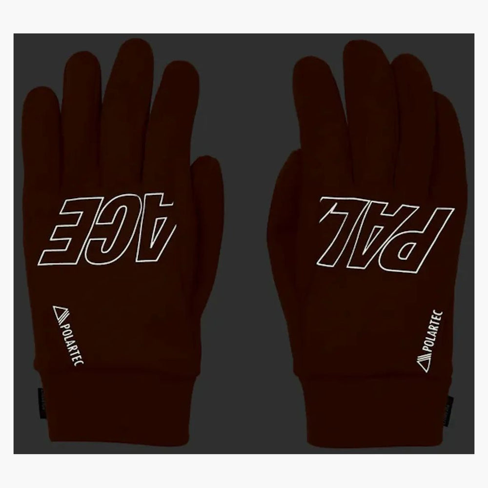 Palace POLARTEC POWERSTRETCH 手袋 オレンジ Palace gloves orange - buy from Hypeneedz
