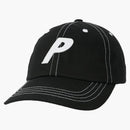 Palace Poplin P 6-panel Black
