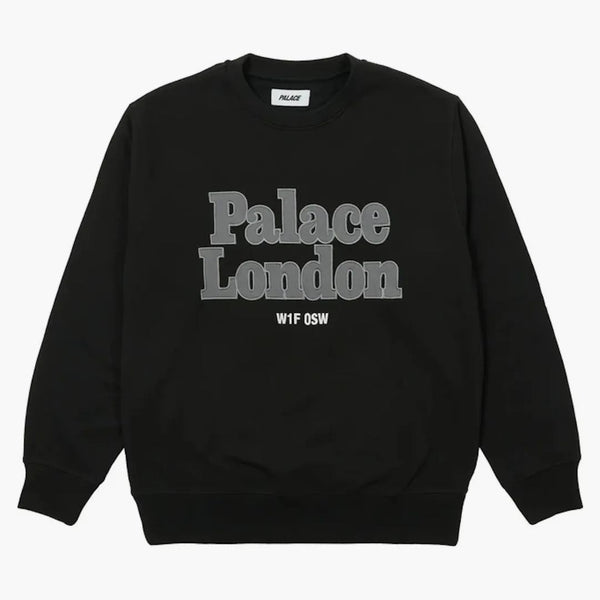 Palace Post Code Crew Black