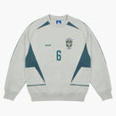 Palace Pro Team 02 Crew Light Gray