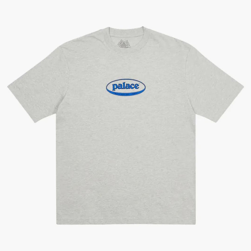 Palatskvalitet t-shirt grå marl