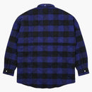 Palace Quilt Mit Plaid Shirt Blue