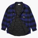 Palace Quilt Mit Plaid Shirt Blue