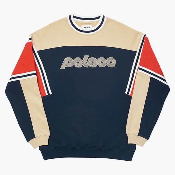 Palace Quilter Crew Navy