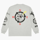 Palace Ra Longsleeve Gray Marl