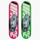 Palace Racey Skateboard Deck Set Multicolor