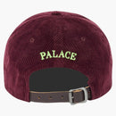Palace Ralph Lauren Corduroy Classic Polo Cap Rich Ruby/aviator Navy