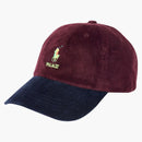 Palace Ralph Lauren Corduroy Classic Polo Cap Rich Ruby/aviator Navy