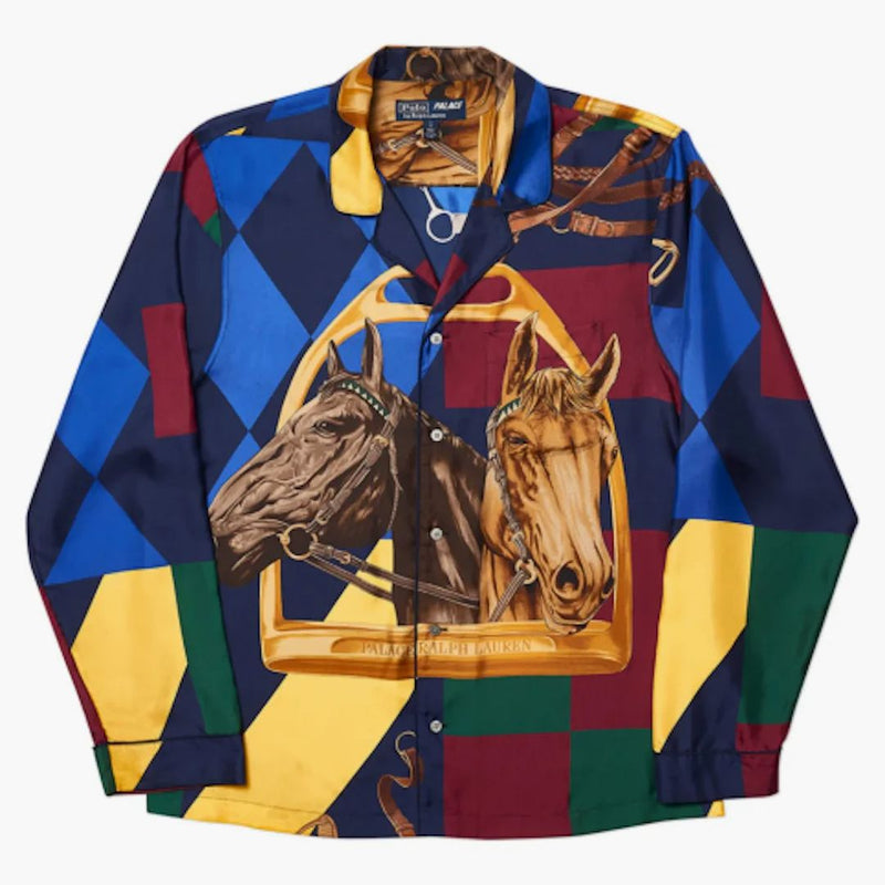 Palace Ralph Lauren Pajama Top Engineered Stampa equestre