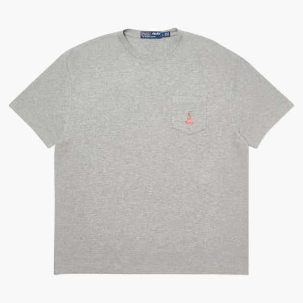 Palace Ralph Lauren Waffle Pocket Tea Andover Heather