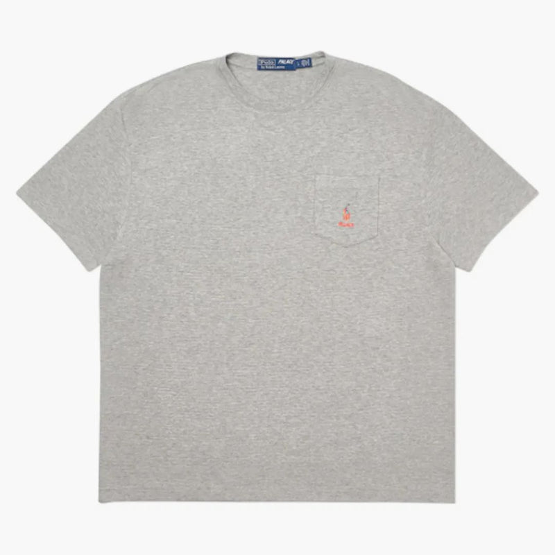 Palace Ralph Lauren Waffle Pocket Tea Andover Heather