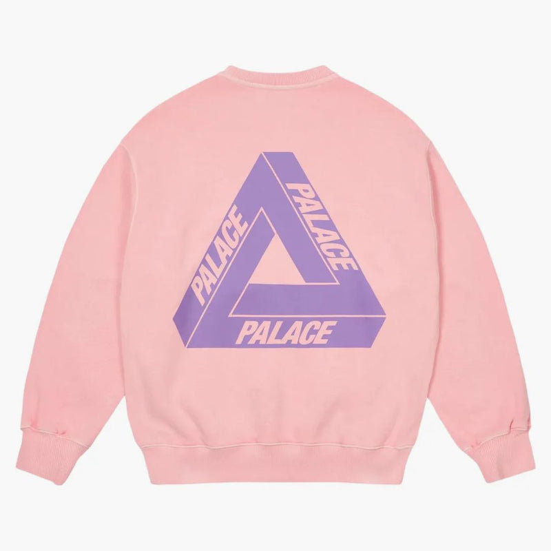 Palace Reacto Tri-ferg Crew Pink