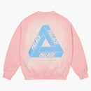 Palace Reacto Tri-ferg Crew Pink