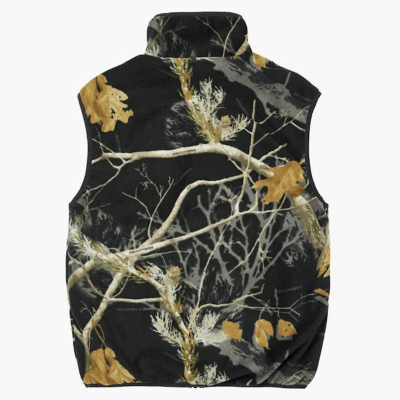 Palác Realtree Fleece Reverzibilní vesta černá/černá