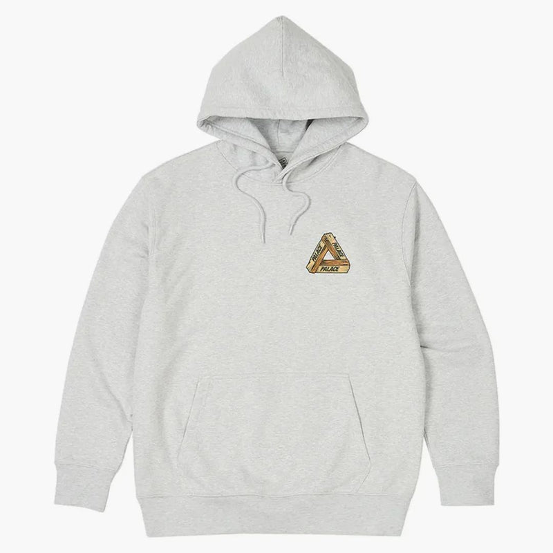 Palace Reaper Hood Grey Marl
