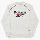 Palace Reebok P-Bok Crew Light Gray Marl
