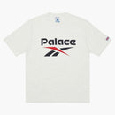 Palace Reebok P-bok T-shirt Light Grey Marl