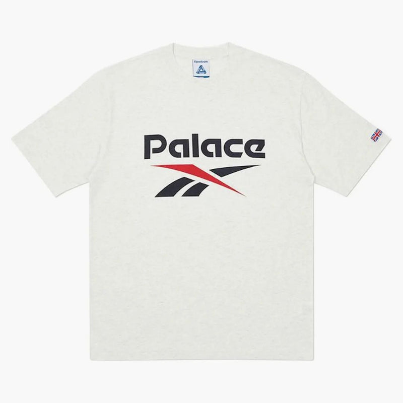 Palace Reebok P-BOK T-shirt Light Gray Marl