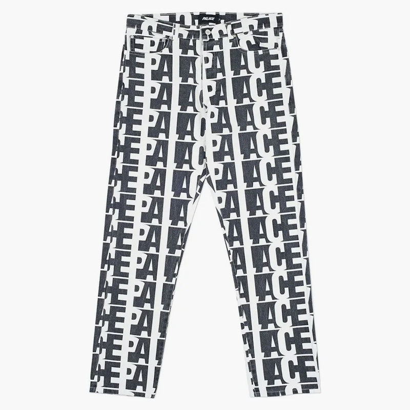 Palace Repeater Donim Jeans White
