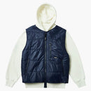 Palace Reversible Vest Hood Soft White