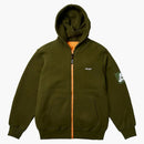 Palace Reversible Vest Hood The Deep Green