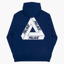 Palace reverso hood navy/teal