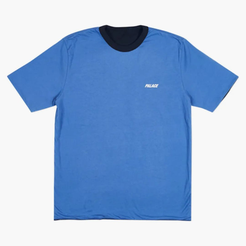 Camiseta de reverso de palacio negro/púrpura