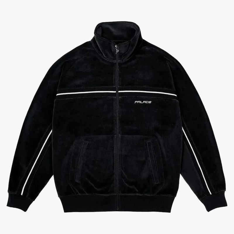 Palace Rib Panel Zip Funnel Black
