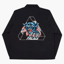 Palace Riped Coach Jacket Black