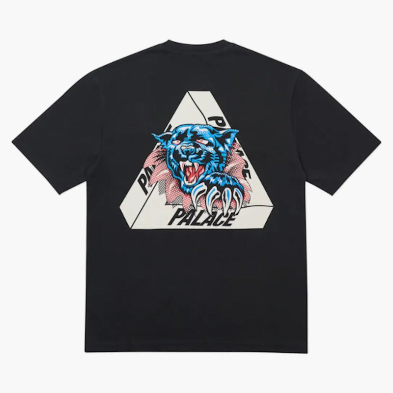 Camiseta madurada de palacio negro