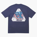 Palace Ripped T-shirt Navy