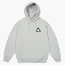Palace Rose P3 Hood Grey Marl