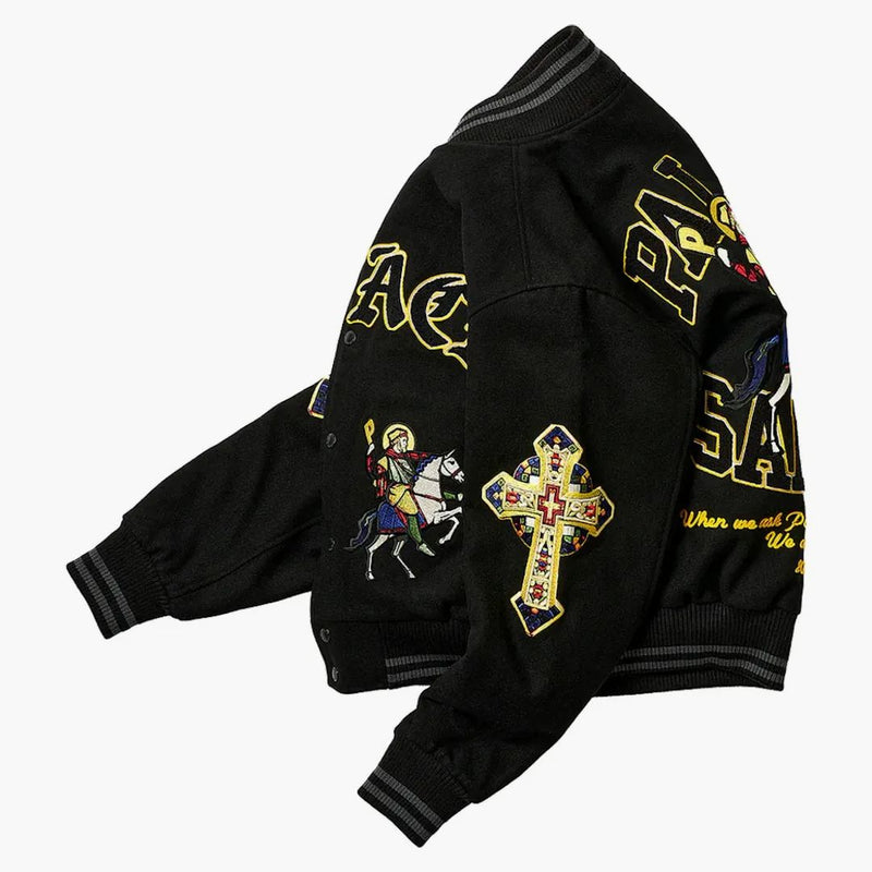 Palác Saints Varsity bunda černá