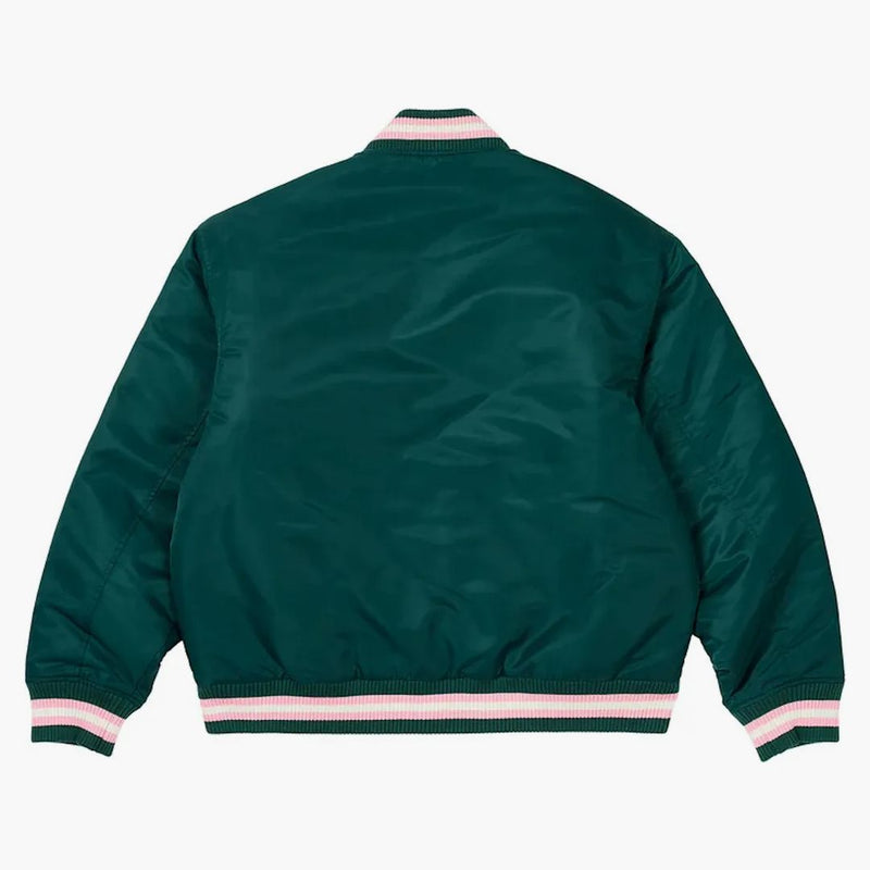 Palace Satin The Arena Jacket Green